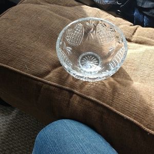 Crystal bowl 5 3/4 dia. 3 3/4 in height